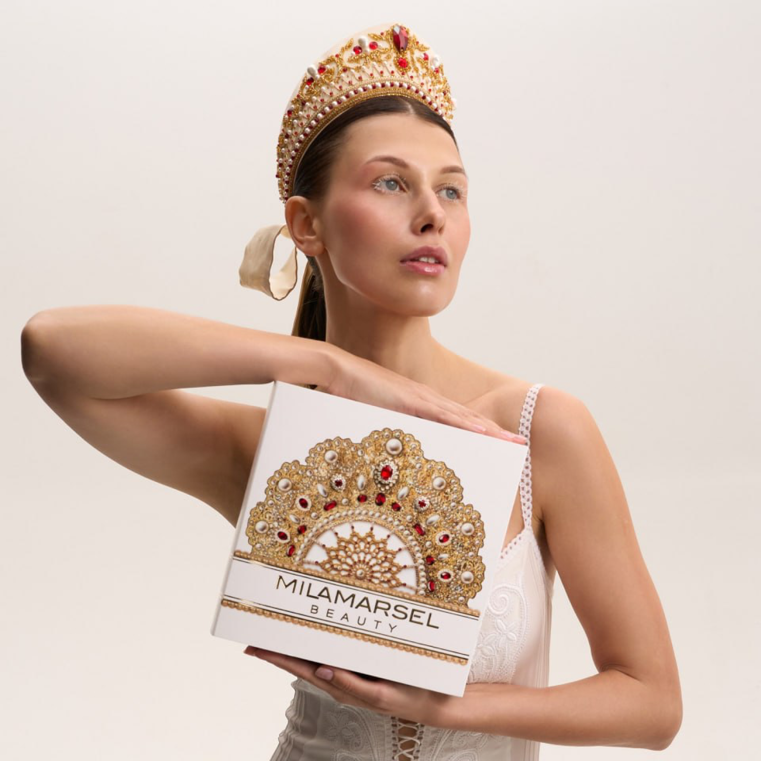 Подарочный набор для безупречного макияжа «Жемчужный свет», фото