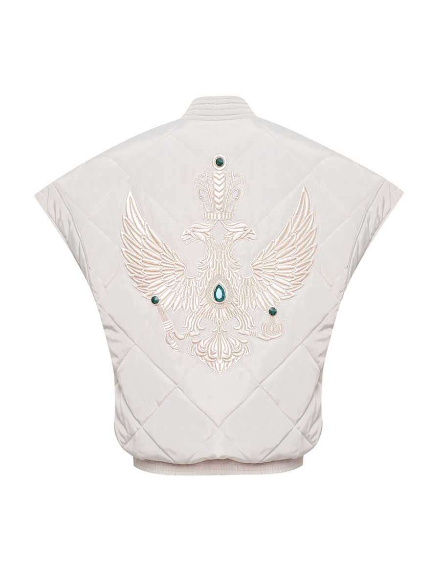 Жилет стёганный с Золотым Орлом, фото 1