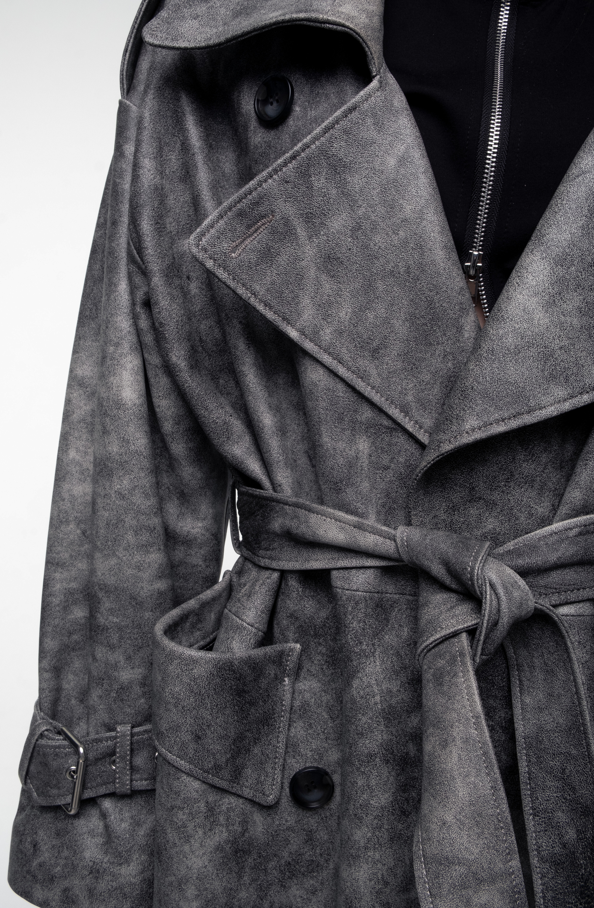 Плащ кожаный Кировск, фото 5